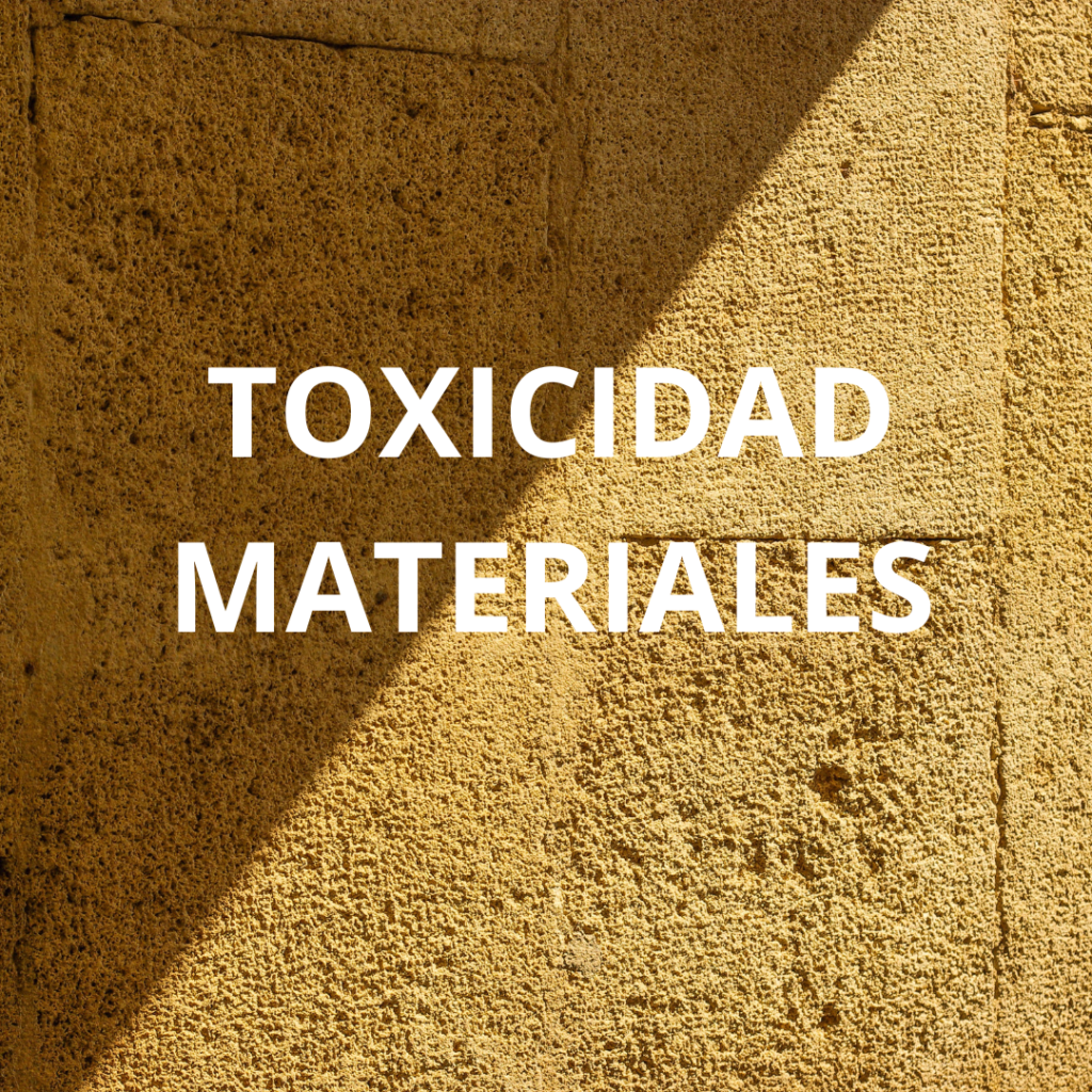 Toxicidad Materiales